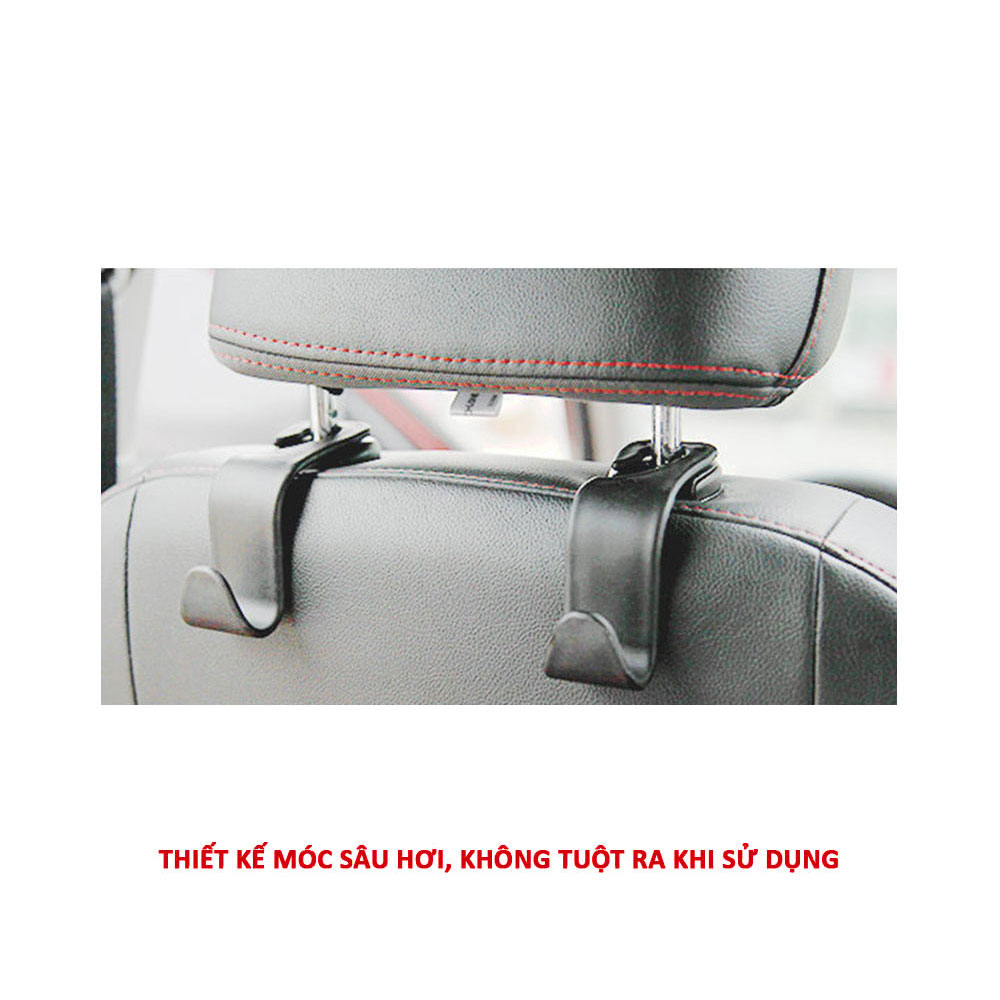 Móc treo đồ ẩn dùng cho lưng ghế ô tô