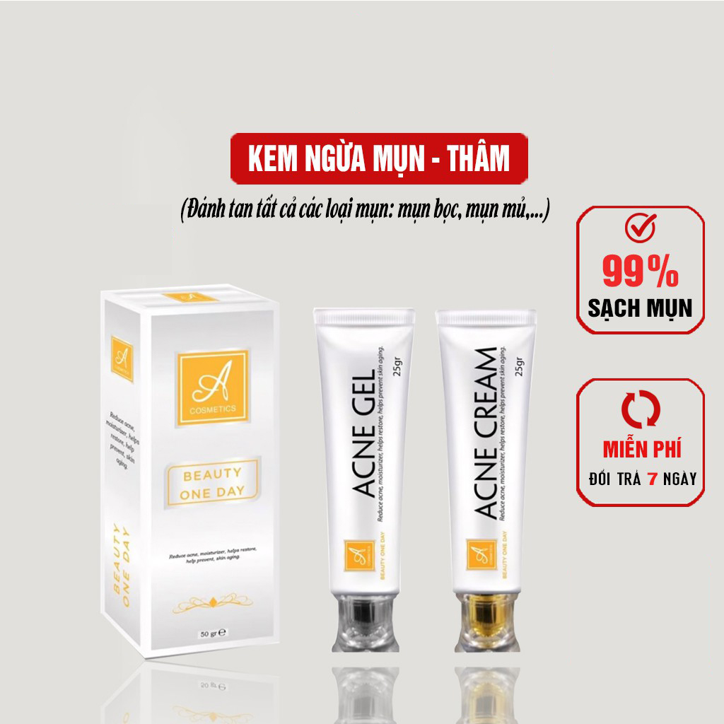 Kem Ngừa Mụn Tốc Độ Acosmetics cao cấp giảm mun ngay sao lần đầu sử dụng