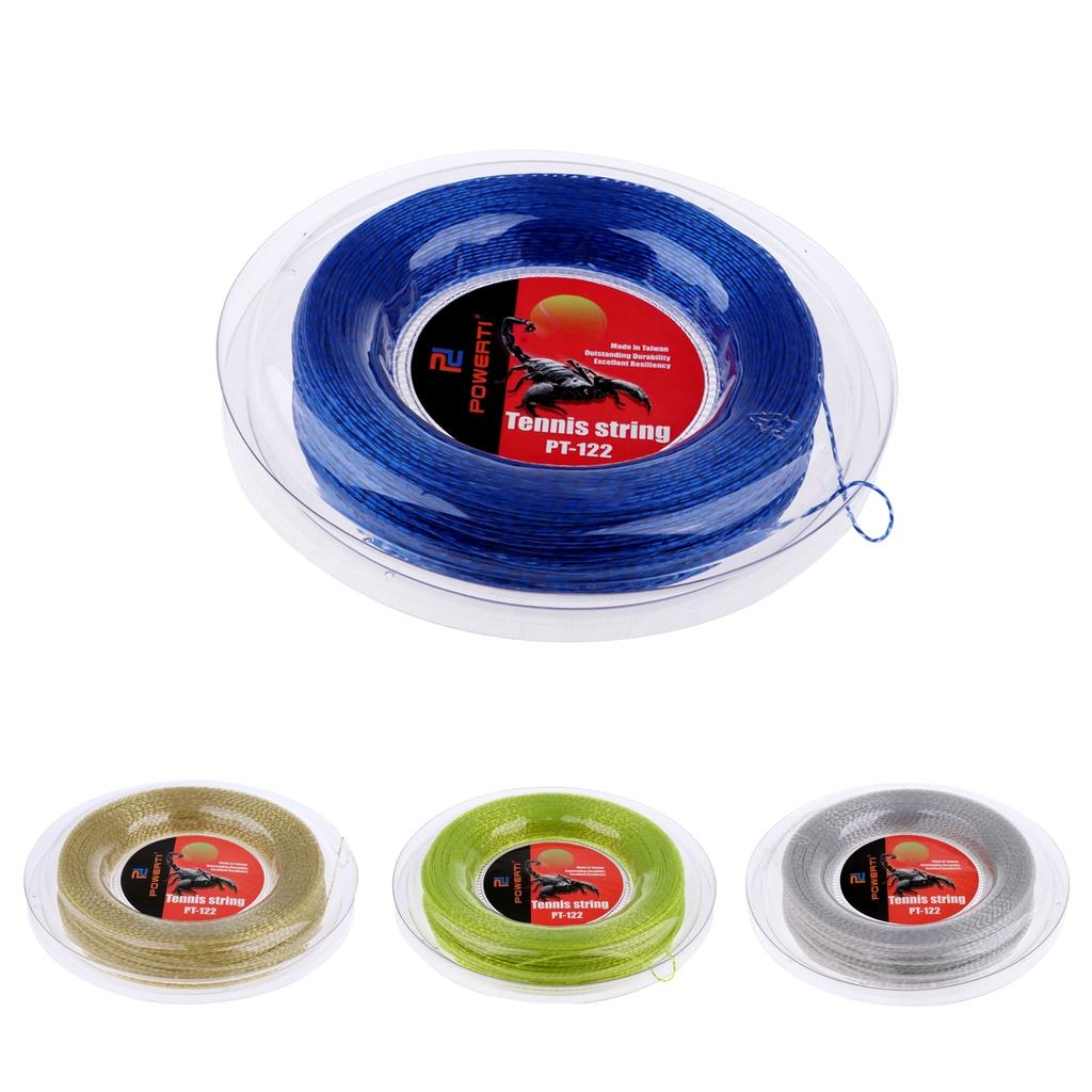 High Quality Nylon Tennis Racket Racquet Strings 1.30mm 200m Reel Various Colors