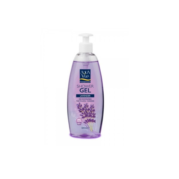 Gel tắm dưỡng da AquaVera chiết xuất oải hương 500ml