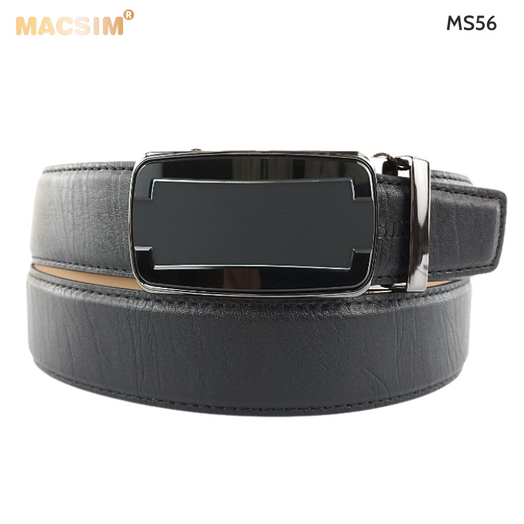 Thắt lưng nam da thật cao cấp nhãn hiệu Macsim MS56