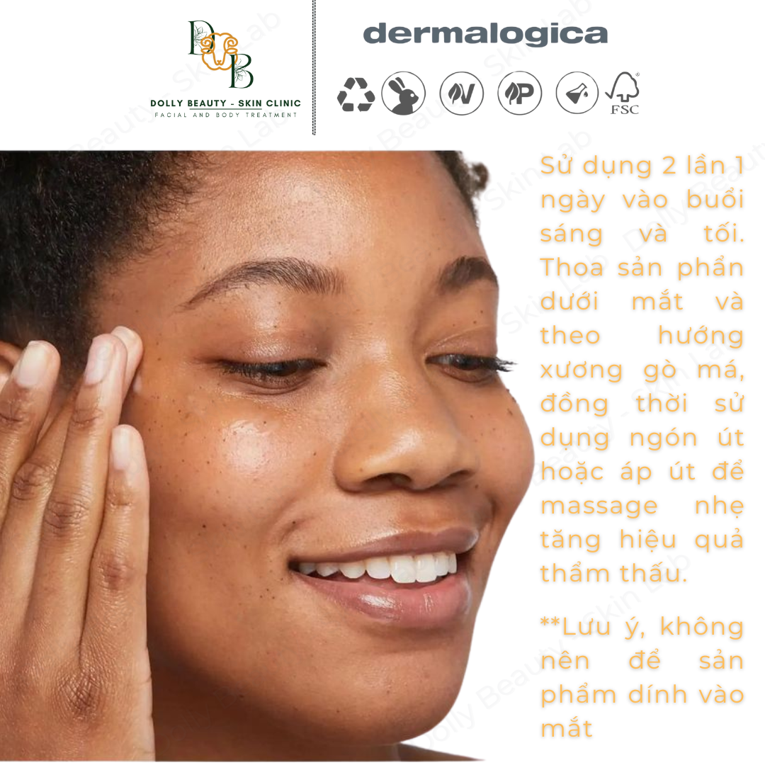 Huyết thanh mắt chống lão hoá BIOLUMIN-C EYE SERUM của Dermalogica - 15ml