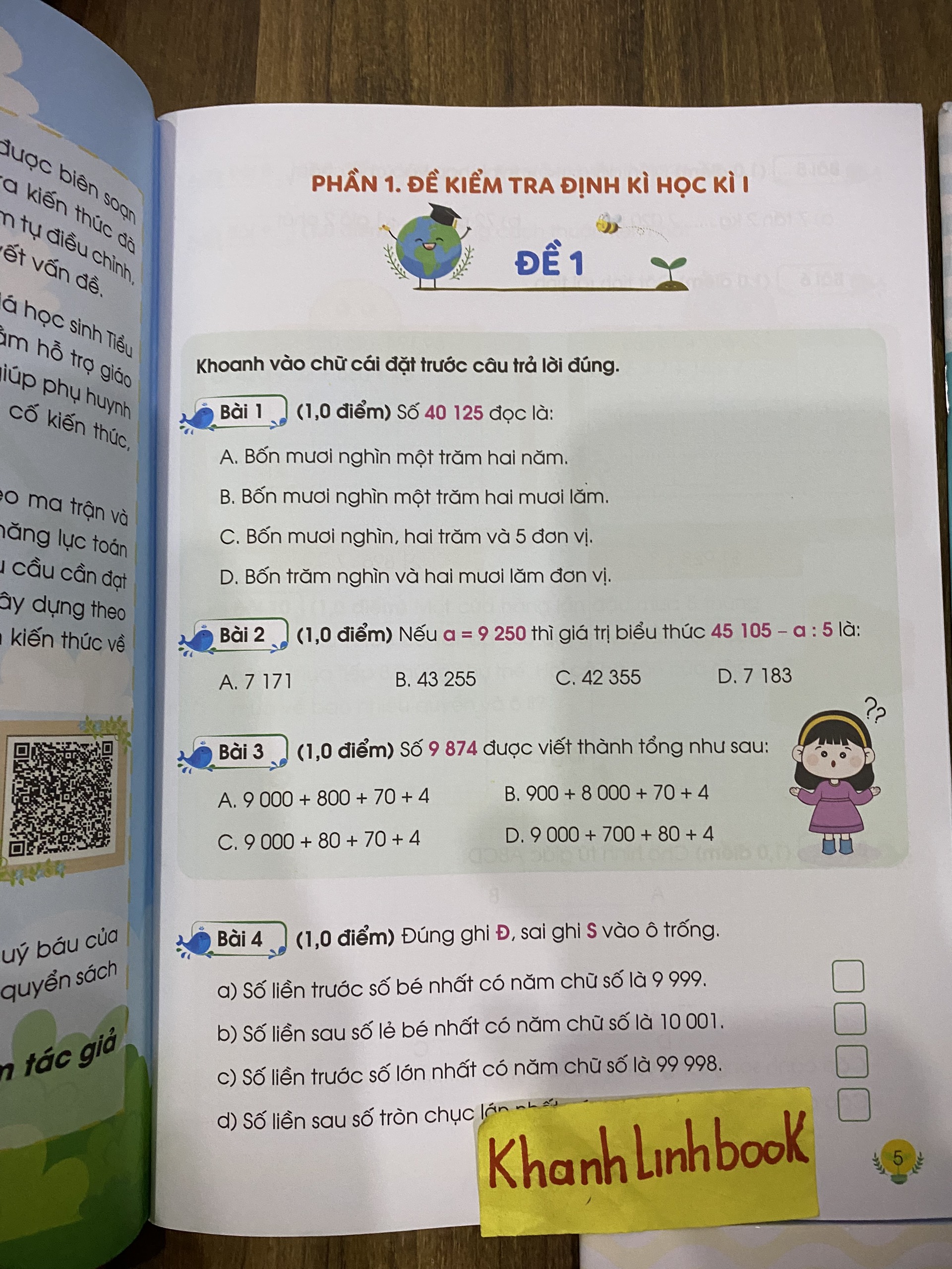 Sách - Combo Đề đánh giá năng lực Toán + Tiếng Việt + Tiếng Anh 4 (KP)