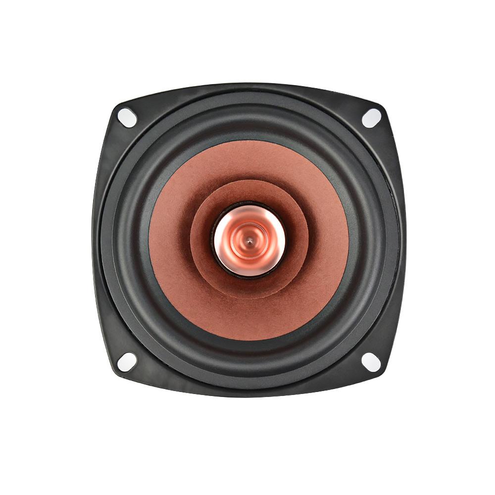 Aiyima 1 Cái 4 Inch Trình Điều Khiển Loa Âm Thanh HIFI 4 8 Ohm 30W Loa Toàn Dải Kệ Sách Loa Cho bộ Khuếch Đại Âm Thanh DIY Color: Square 8Ohm 30W Woofer Size/Full-Range Size: 4"
