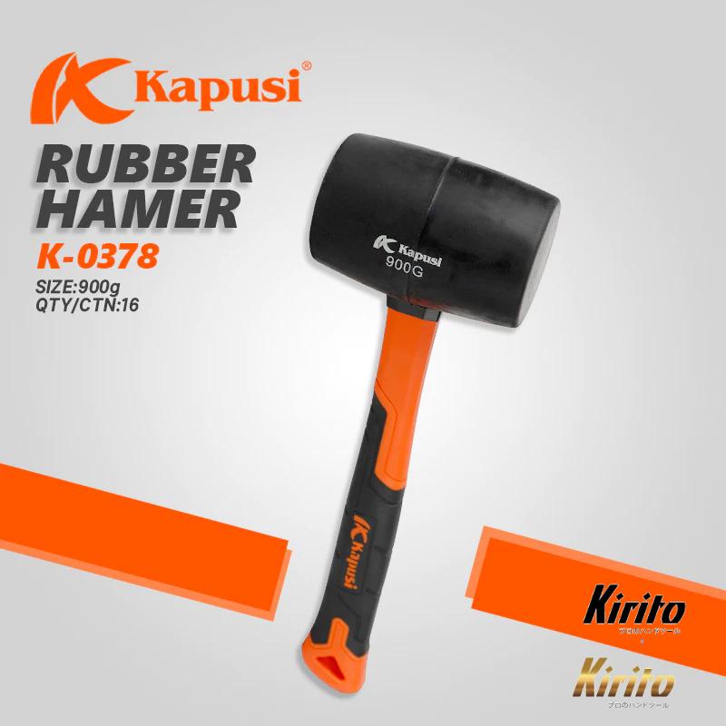 Búa cao su cao cấp Kapusi Nhật Bản chính hãng 900g, 680g, 450g - Dụng cụ cầm tay thuận tiện