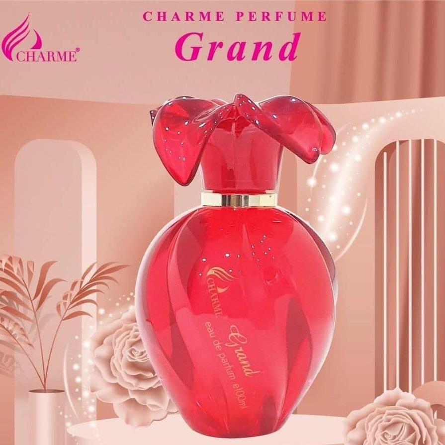 Nước Hoa Nữ Cao Cấp CHARME GRAND Hương Hoa Cỏ Phong Cách Nữ Tính Tinh tế Lưu Hương Khó Phai mini 10ml