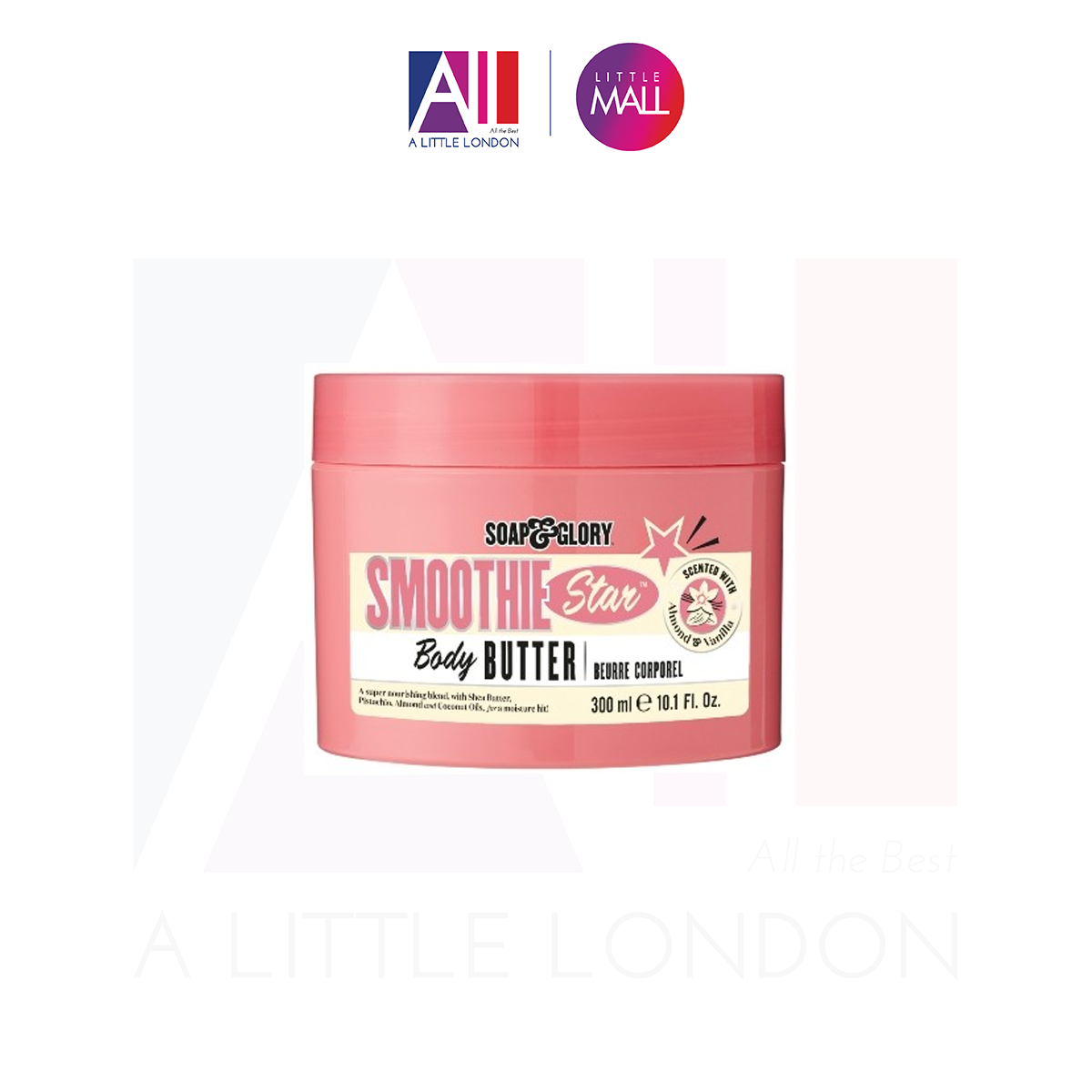 Dưỡng thể Soap &amp; Glory Smoothie Star Body Butter Beurre Corporel 300ml (Bill Anh)