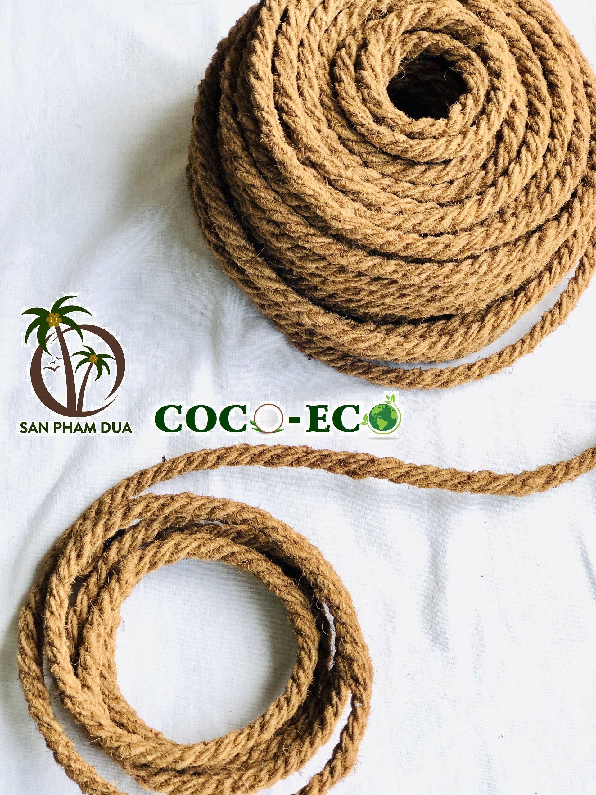 Dây thừng trang trí quán café COCO-ECO