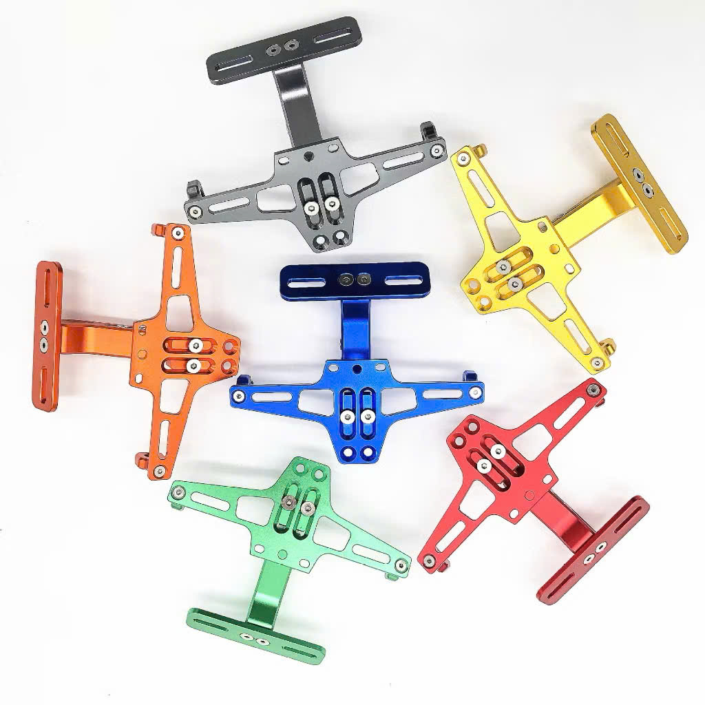 Pát Gập Biển Số Cao Cấp Nhôm Hợp Kim, Siêu Đẹp, Chống Rung Tốt, Phù Hợp Mọi Xe