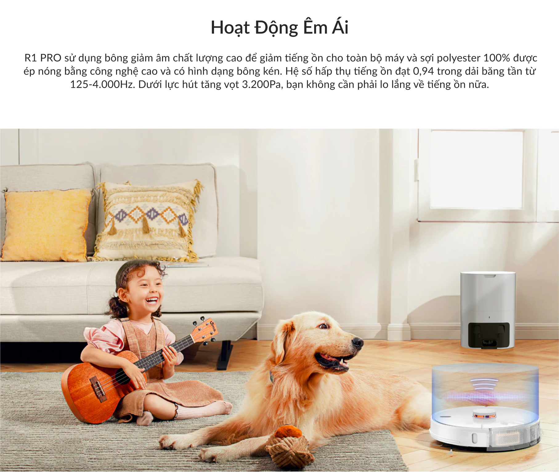 Robot hút bụi Lydsto R1 PRO thông minh có định vị bằng hệ thống cảm biến LDS - Hàng chính hãng