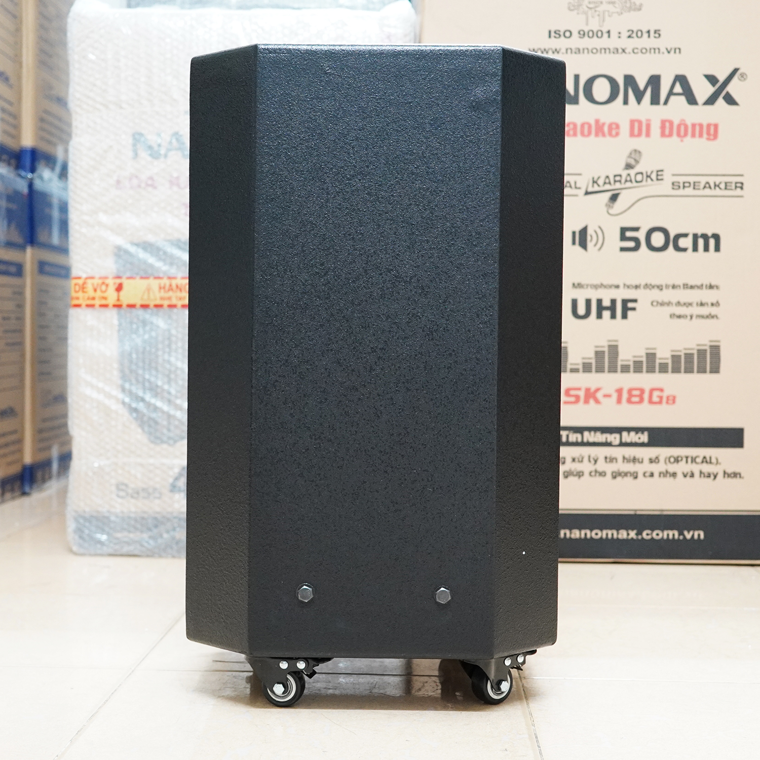 Loa Kéo Nanomax SK-12F6 2022 Bass 3 Tấc 30cm 360w Karaoke Bluetooth Tặng 2 Mic Không Dây Âm Thanh Siêu Đỉnh Hàng Chính Hãng