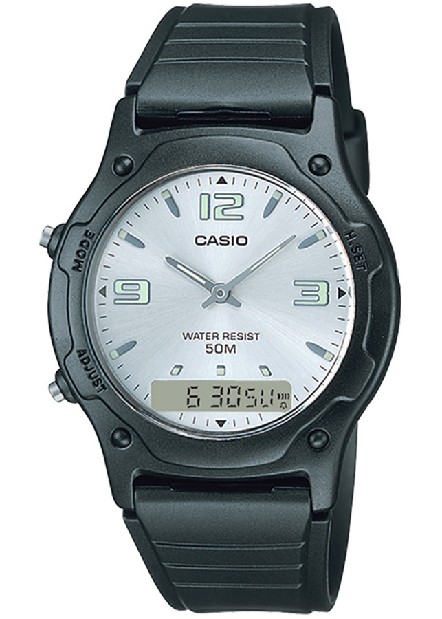 Đồng hồ unisex dây nhựa Casio AW-49HE-7AVDF