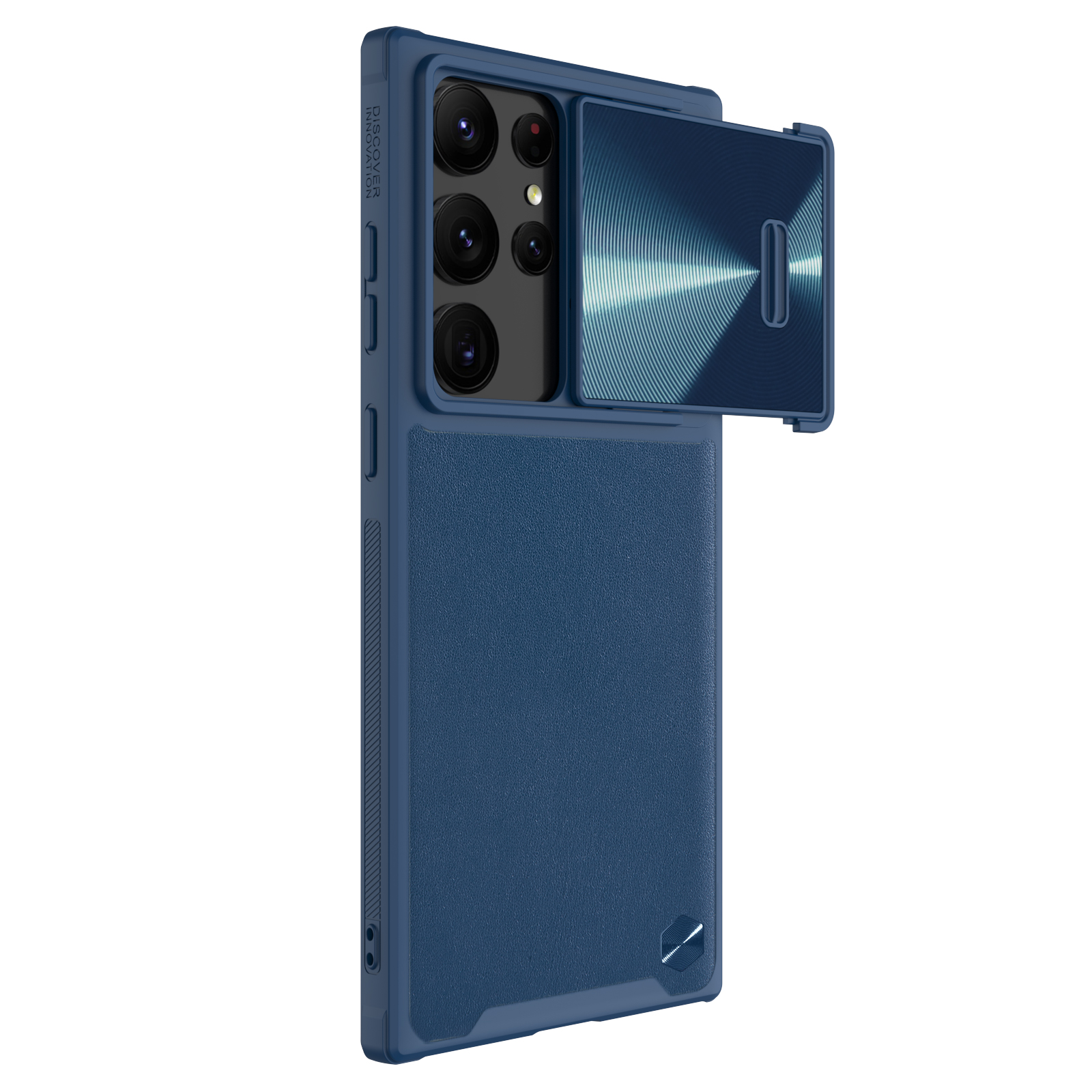 Ốp Nillkin bảo vệ Camera cho Samsung Galaxy S23 Ultra Nillkin CamShield Leather Case S nắp đậy bảo vệ Camera - Hàng Chính Hãng