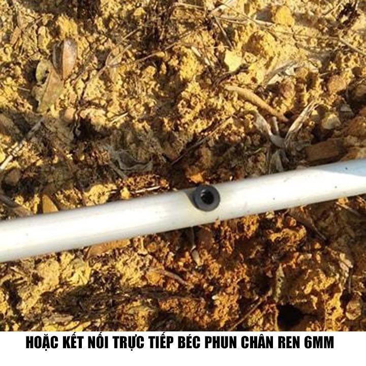 100 zoăng cao su 6mm dùng trong ống tưới nhỏ giọt, tưới phun sương