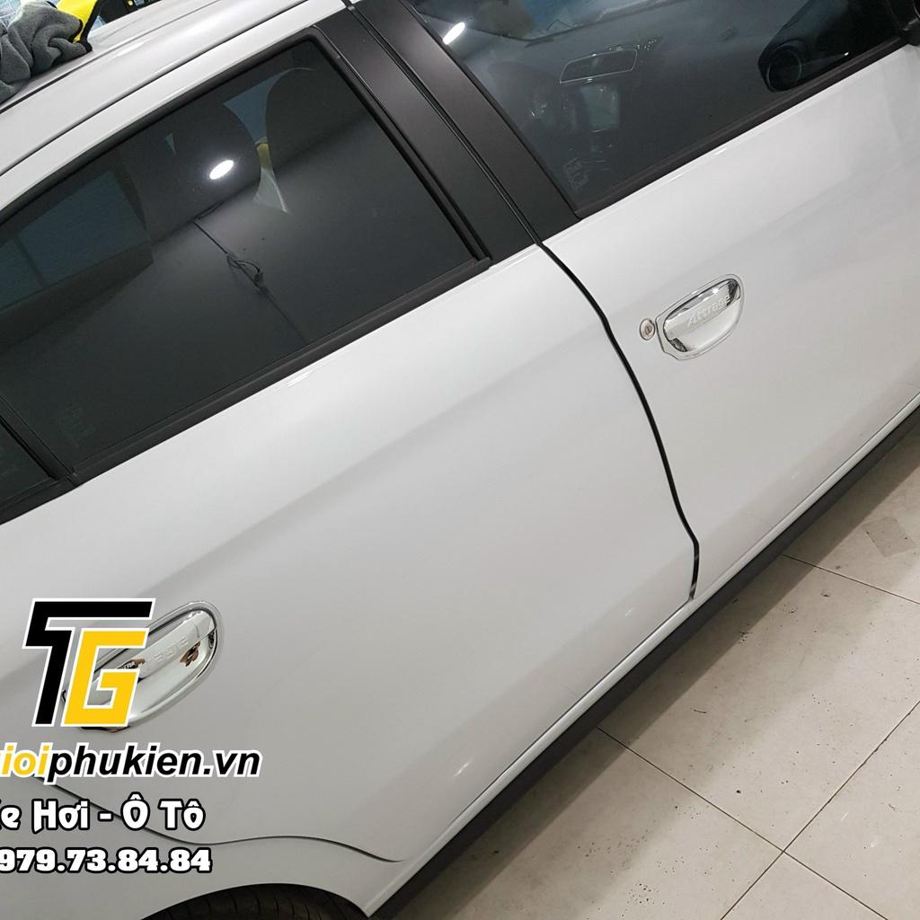 Bộ ốp tay nắm, hõm cửa xe Mitsubishi Attrage mạ Crom