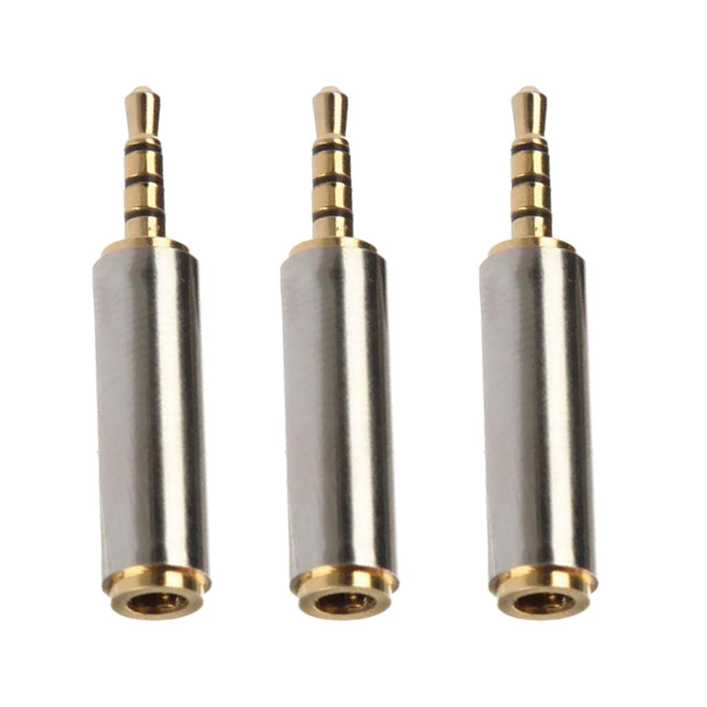 Audio Adapter 2.5mm Jack Male to 3.5  Female