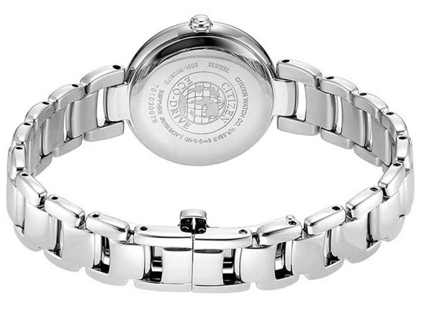 Đồng Hồ Citizen Nữ Dây Kim Loại Máy Eco-Drive EM0530-81D - Mặt Xà Cừ