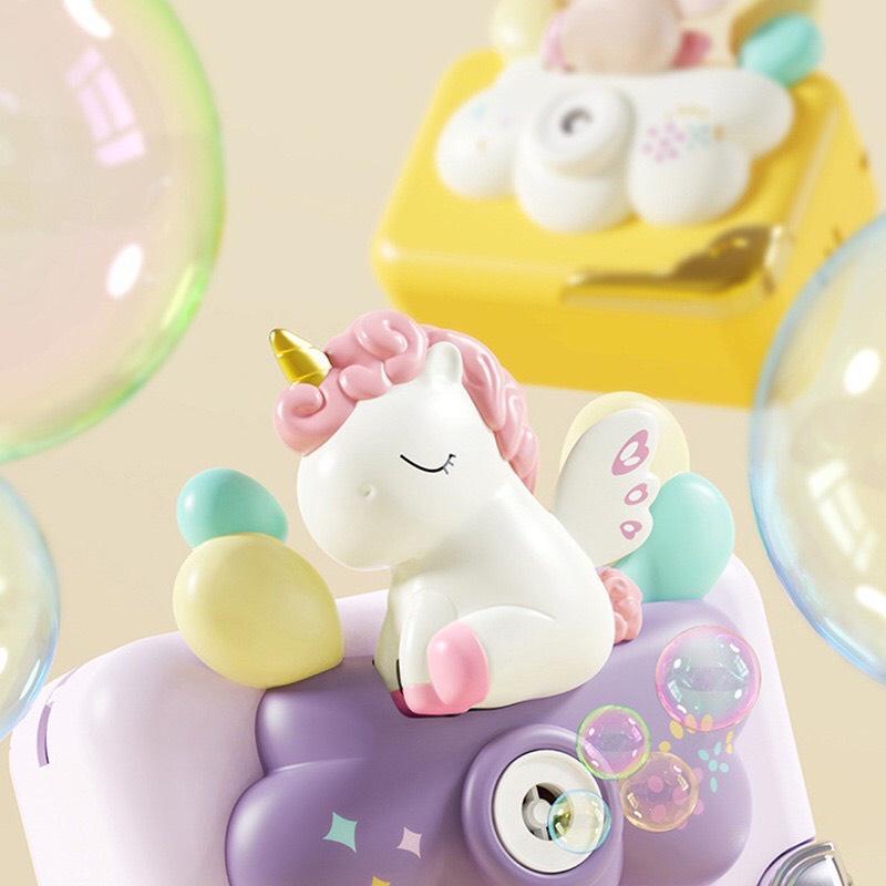 ĐỒ CHƠI MÁY ẢNH THỔI BONG BÓNG TỰ ĐỘNG CÓ ĐÈN, PHÁT NHẠC SIÊU DỄ THƯƠNG - CAMERA SHAPE BUBBLE MACHINE TOY