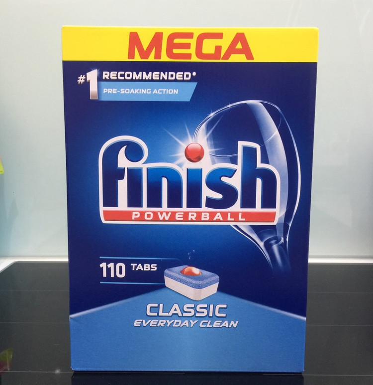 110 Viên rửa bát Finish Classic 110 viên/ hộp