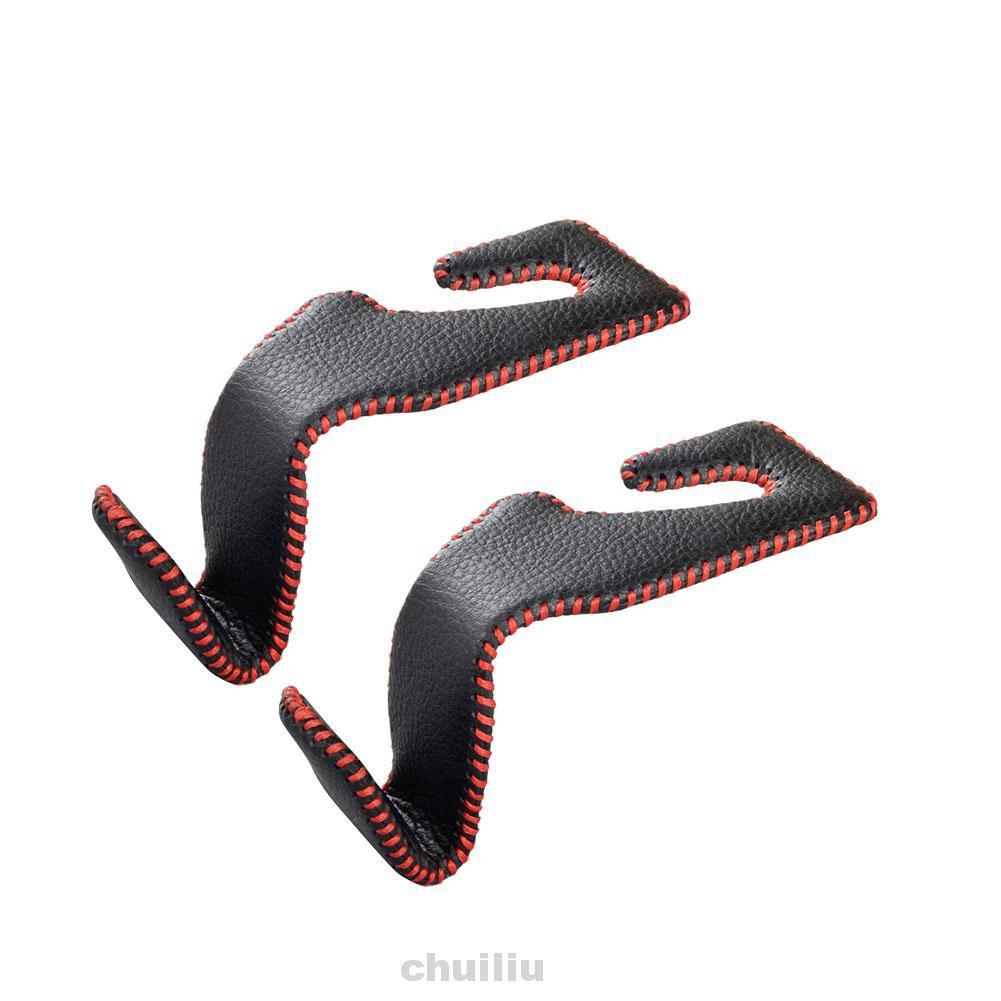 Set 2 Móc Treo Đồ Da Tiện Lợi Cho Xe Ô Tô