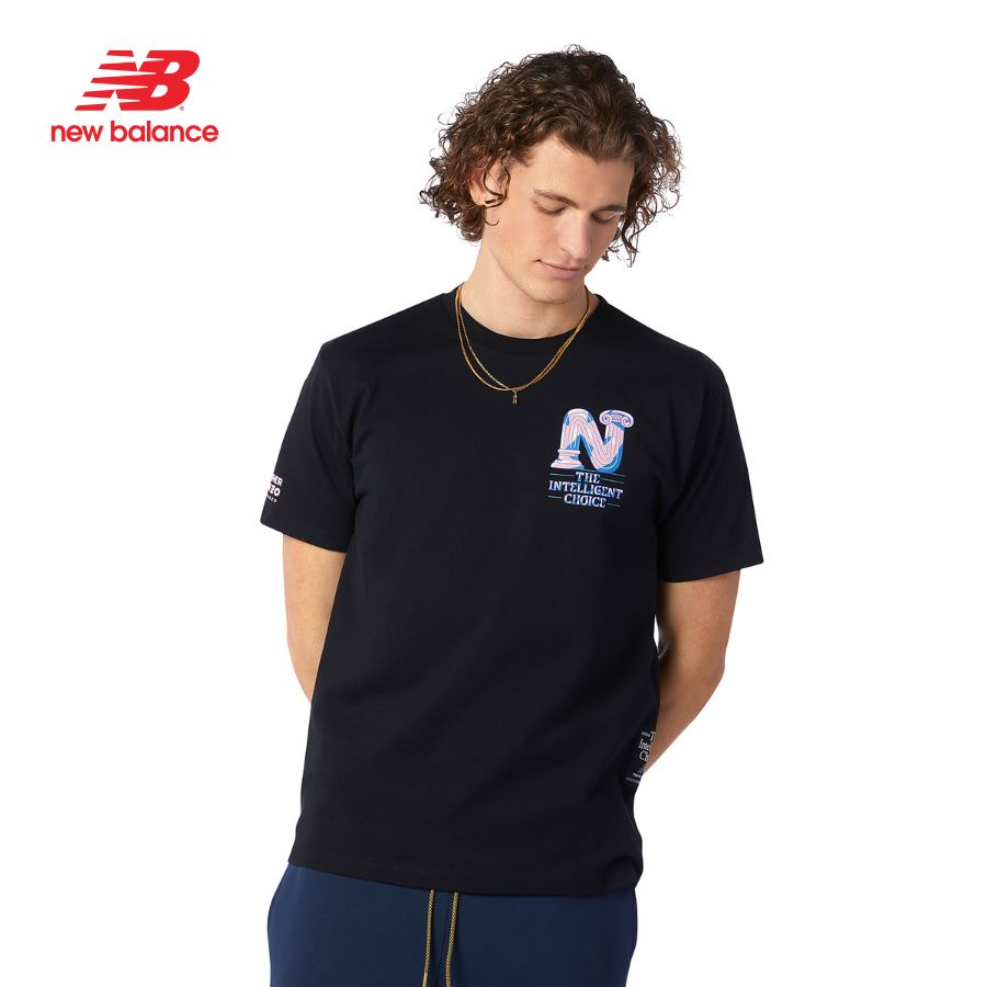 Áo thun tay ngắn nam New Balance Athletics Delorenzo - MT13559 (form Quốc tế