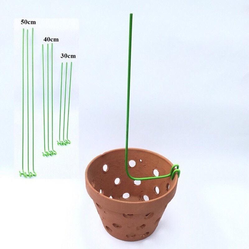 Combo 10 que kẹp chậu và 20 kẹp bướm nhỏ giữ lan