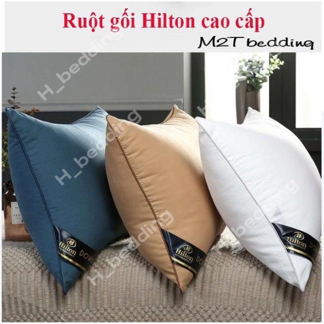 Ruột gối cao cấp Hilton_ruột gối đầu bông gòn 45x65 dùng cho homstay và khách sạn