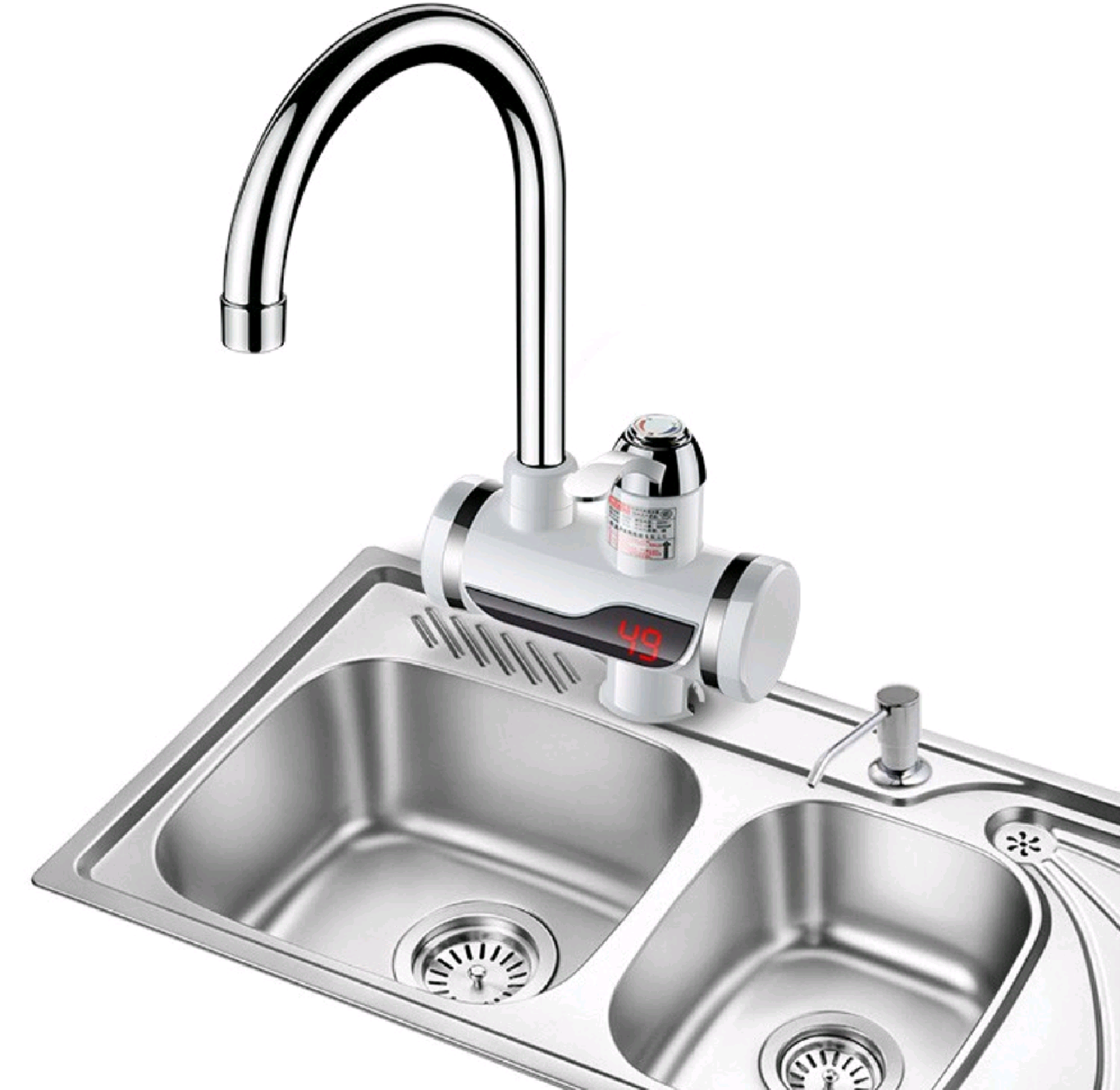 MÁY NƯỚC NÓNG LẠNH TRỰC TIẾP TẠI VÒI TẮM GIẶT RỬA CHÉN BÁT ĐA NĂNG TIỆN DỤNG MẪU MỚI HÀNG CAO CẤP