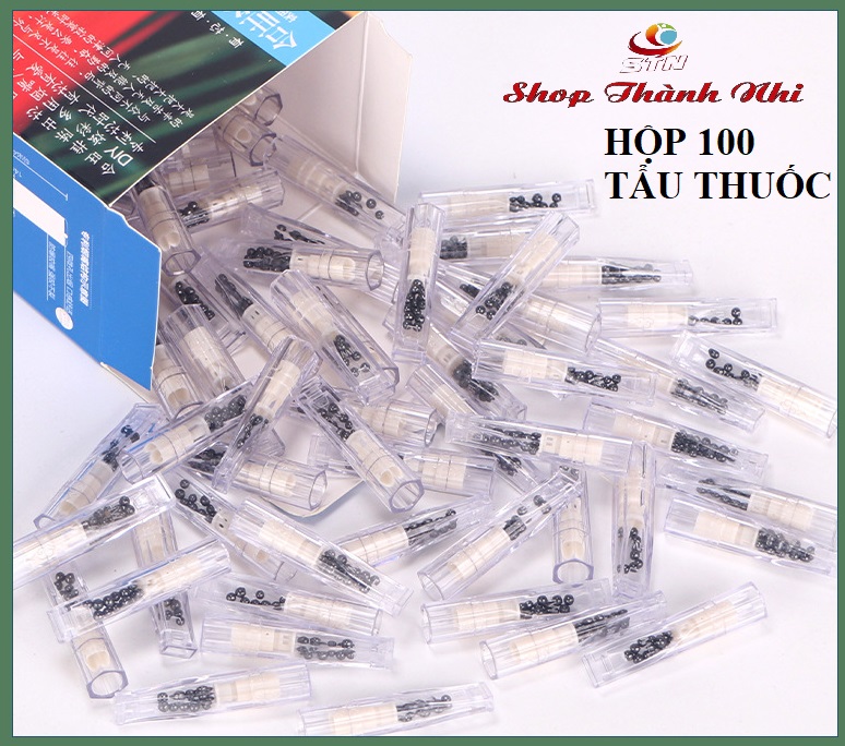 Hình ảnh Hộp 100 tẩu thuốc tinh thể than hoạt tính nano, bán bởi Shop Thành Nhi HW888S