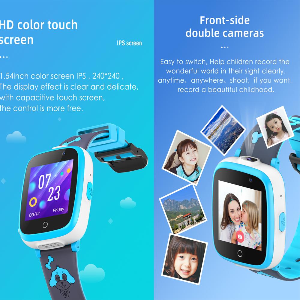 2G Trẻ Em Thông Minh Âm Nhạc Trò Chơi Đồng Hồ Thông Minh Smartwatch 2 Camera Quay Video SOS Chống Mất Trackervs 600MAh Trẻ Em quà Tặng Đồng Hồ Thông Minh Smartwatch Đồng Hồ