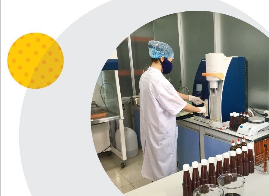 Hộp 6 Chai Nước Mắm Cốt Phú Quốc - Quốc Vị Độ Đạm 40N Chai Thủy Tinh 60ml Cá Cơm