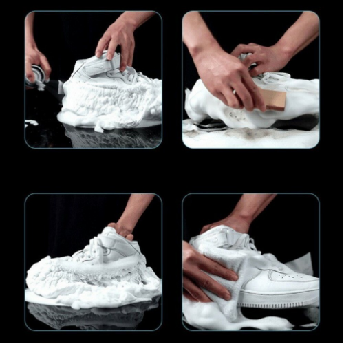 Chai Vệ Sinh Giày 300ML Tạo Bọt Làm Trắng Giày, Dung Dịch Vệ Sinh Giày – Dép Cao Cấp