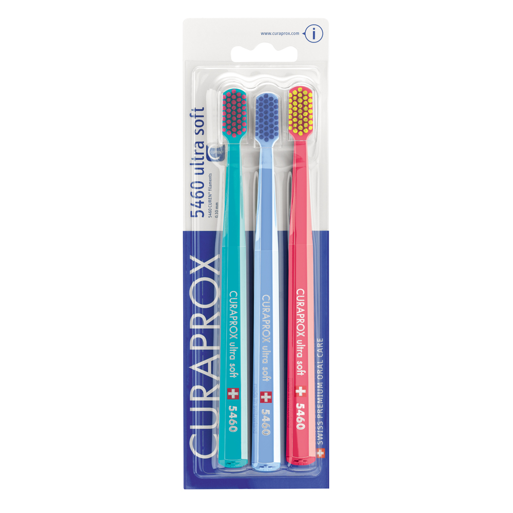 Combo 2 bàn chải răng siêu mềm CURAPROX CS 5460 Ultra Soft