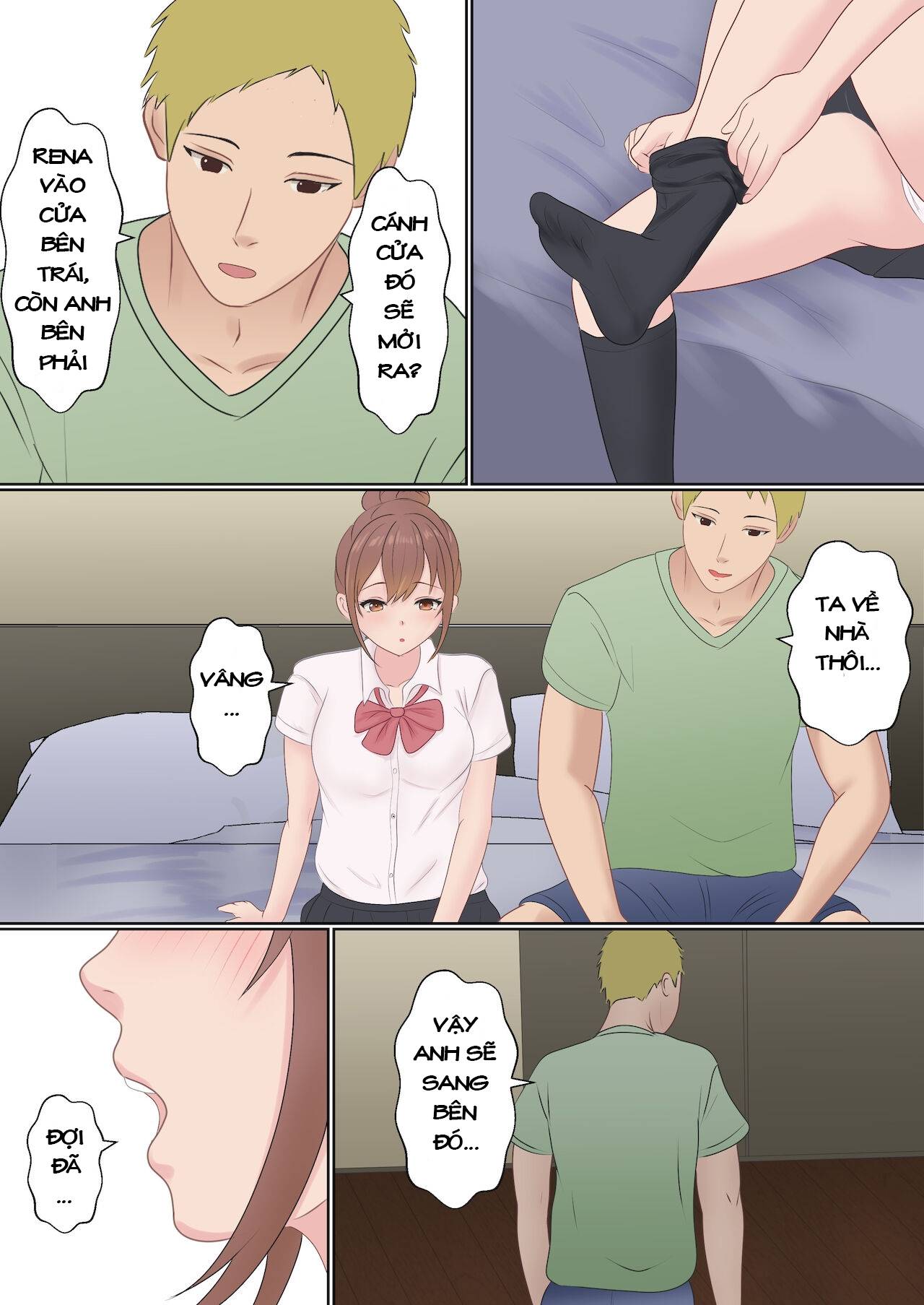 bạn gái tôi phải làm tình với anh trai tôi thì mới thoát ra được chapter 2 43