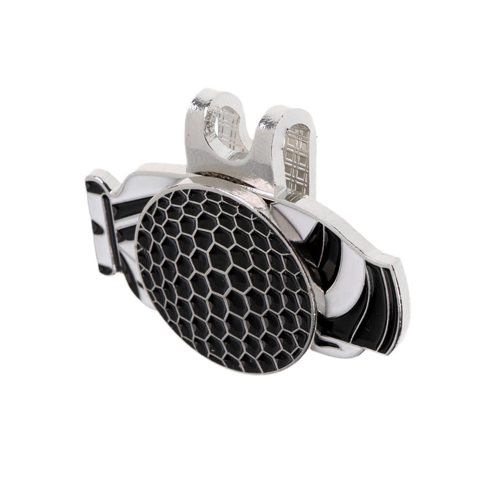 High Quality Alloy Golf Magnetic Ball Marker with Hat Clip Golf Accessories