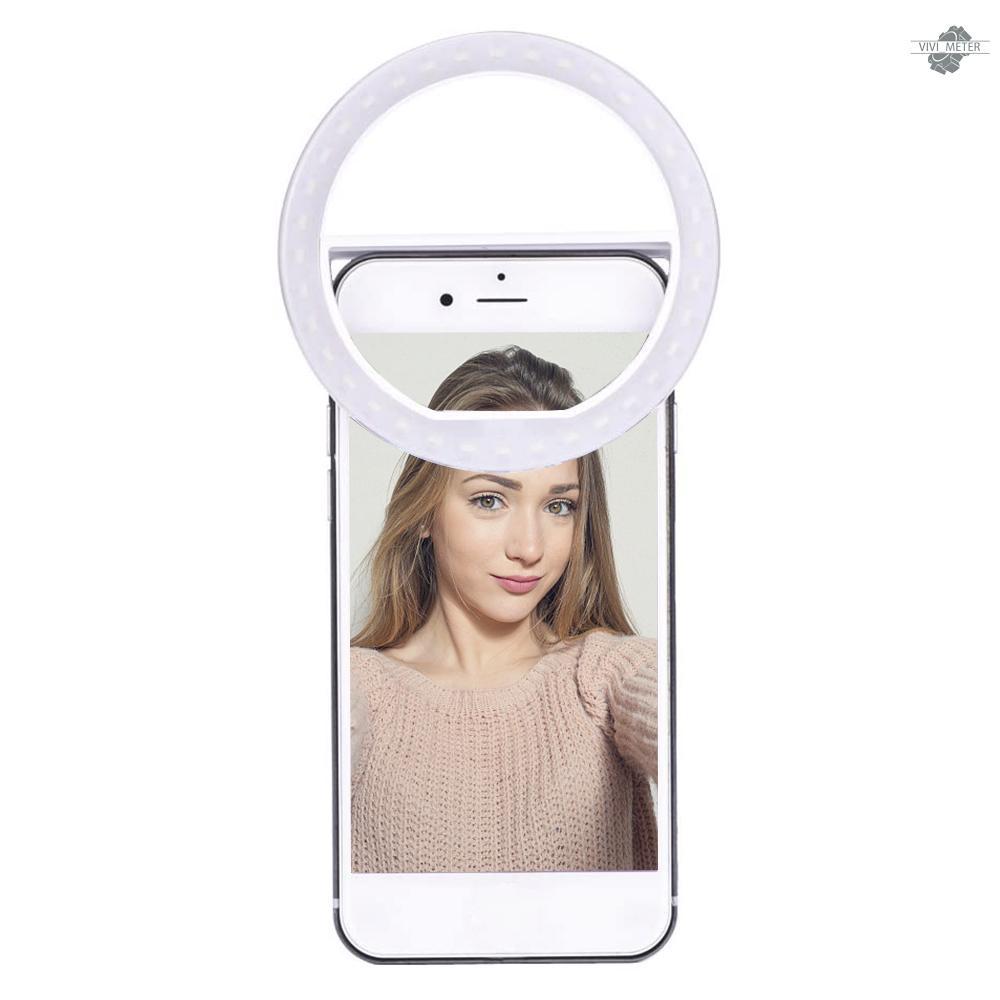 LED Selfie Ring Light Lighting Selfie Enhancing Fill Light Photography Photo Lights Supplementary For Phones