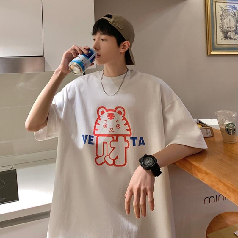 Áo phông nam nữ unisex basic tee form rộng cổ tròn cotton oversize trắng đen ulzzang giá rẻ in cool ngầu VETA