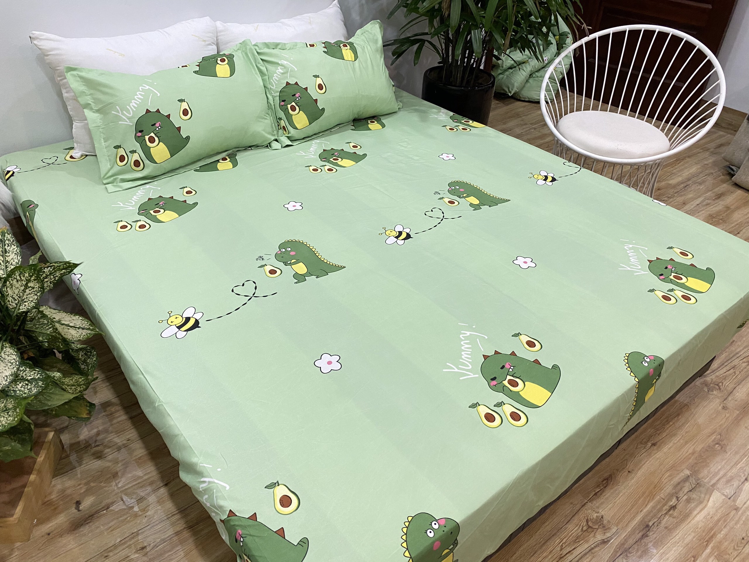 Bộ Ga Gối 3 Món Mẫu CH215