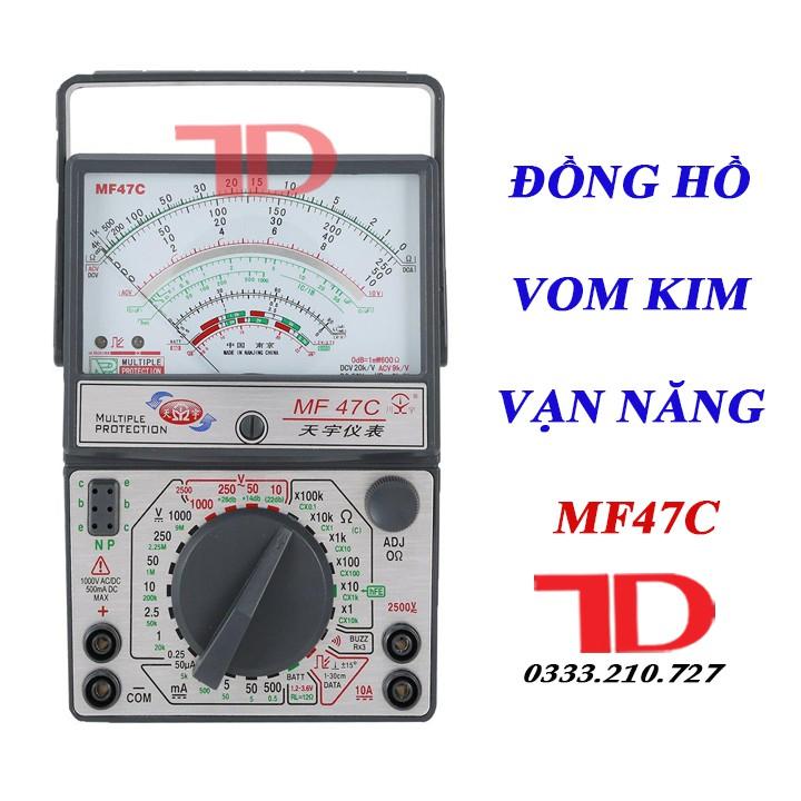 Đồng hồ kim vạn năng MF47C có kèm đầy đủ PIN