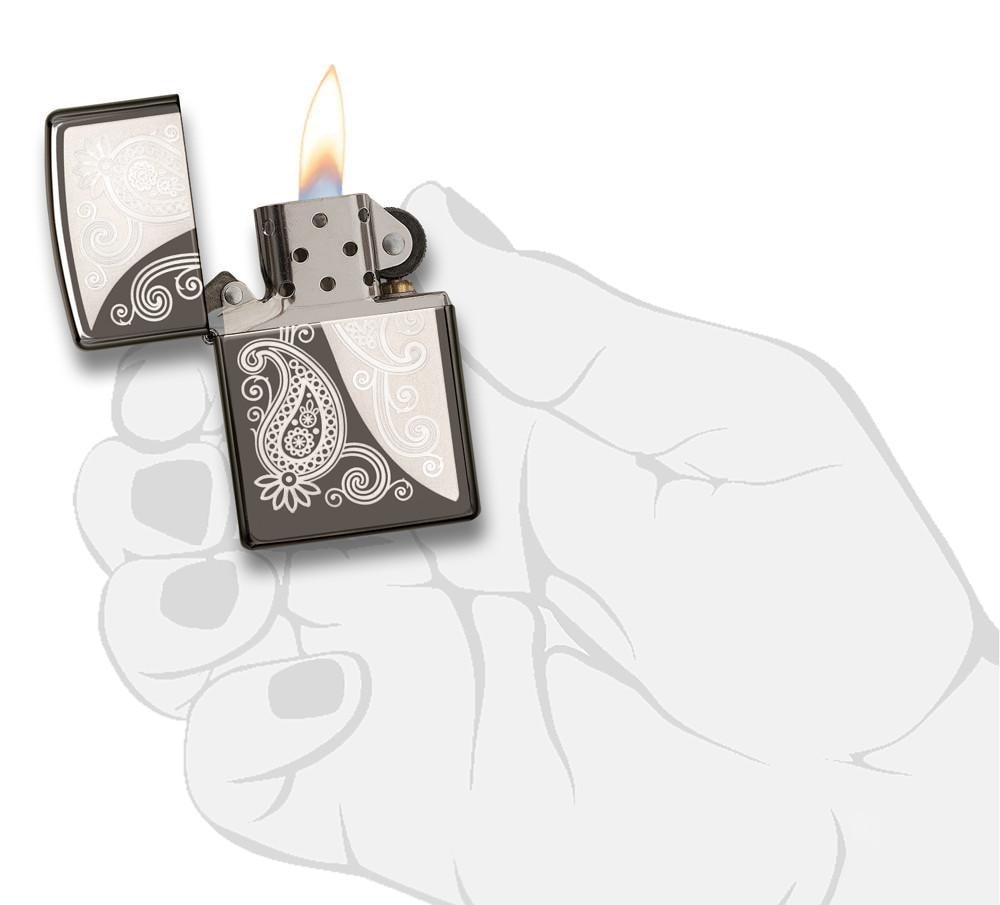 Bật Lửa Zippo Paisley Design 29511