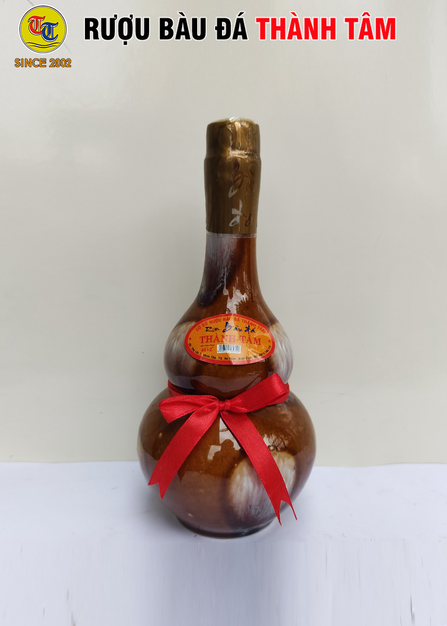Đặc Sản Bình Định - Rượu Bàu Đá Thành Tâm Hồ Lô 350ml - OCOP 3 Sao
