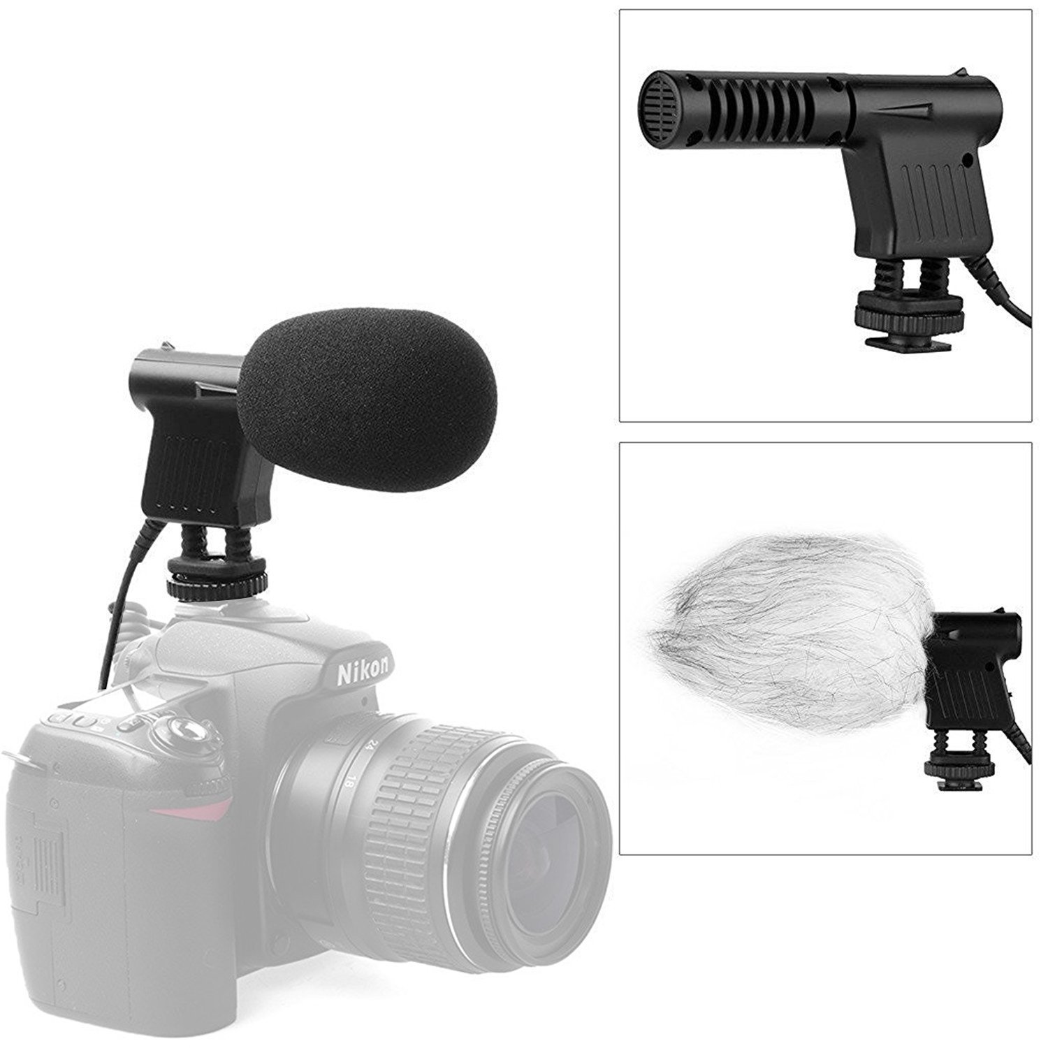 Microphone Phỏng Vấn máy ảnh Boya BY-VM01