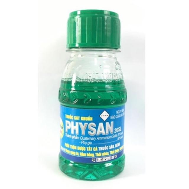 SÁT KHUẨN PHYSAN 20SL - trừ vi khuẩn, Cháy bìa lá, đạo ôn, thối hạt vi khuẩn