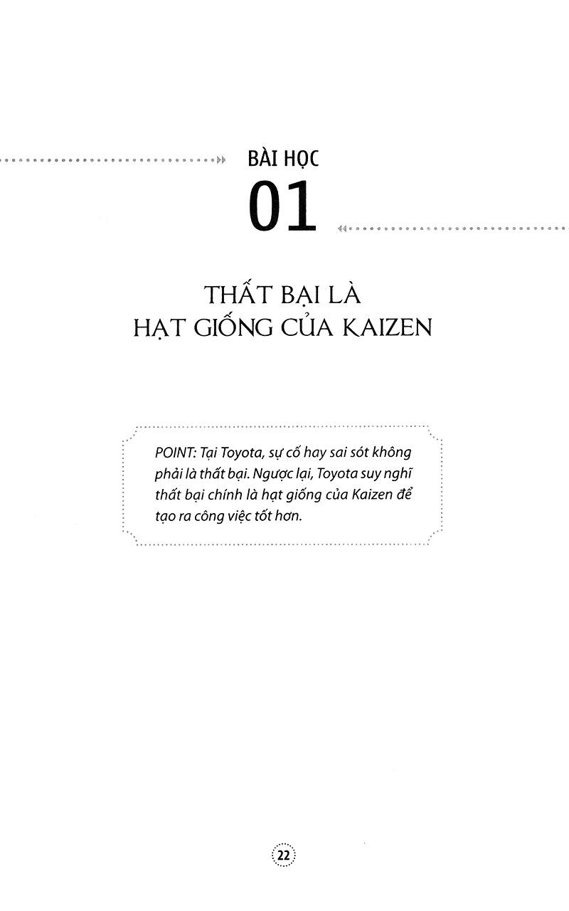 Thất Bại Học Của Toyota