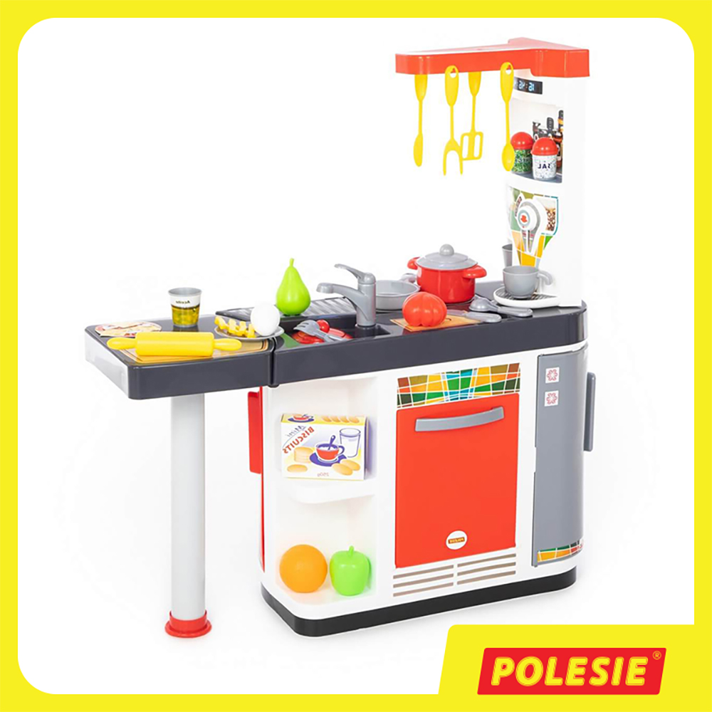 Bộ Đồ Chơi Nhà Bếp Master Chef, Đồ Chơi Nấu Ăn An Toàn, Phát Triển Tư Duy Cho Bé – Polesie Toys MS: 67609