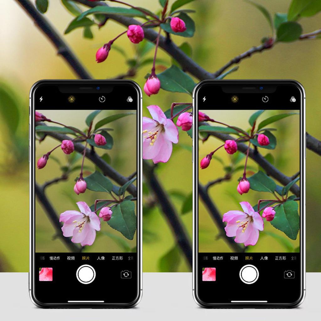 Metal Phone Camera Lens Protector Full Coverage Ring for iPhone X