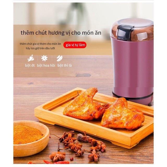 Máy Nghiền Cầm Tay Mini Xay Đồ Khô, Các Loại Hạt, Ngũ Cốc, CaFe, Gạo Siêu Tốc Tiện Dụng