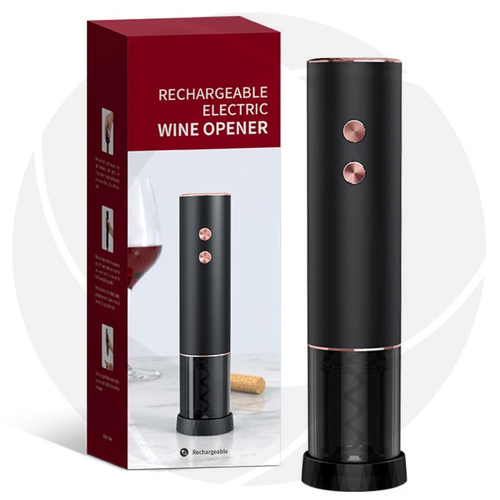 Bộ dụng cụ mở rượu vang tự động, máy khui rượu vang một chạm kèm 4 phụ kiện | Golden Solution