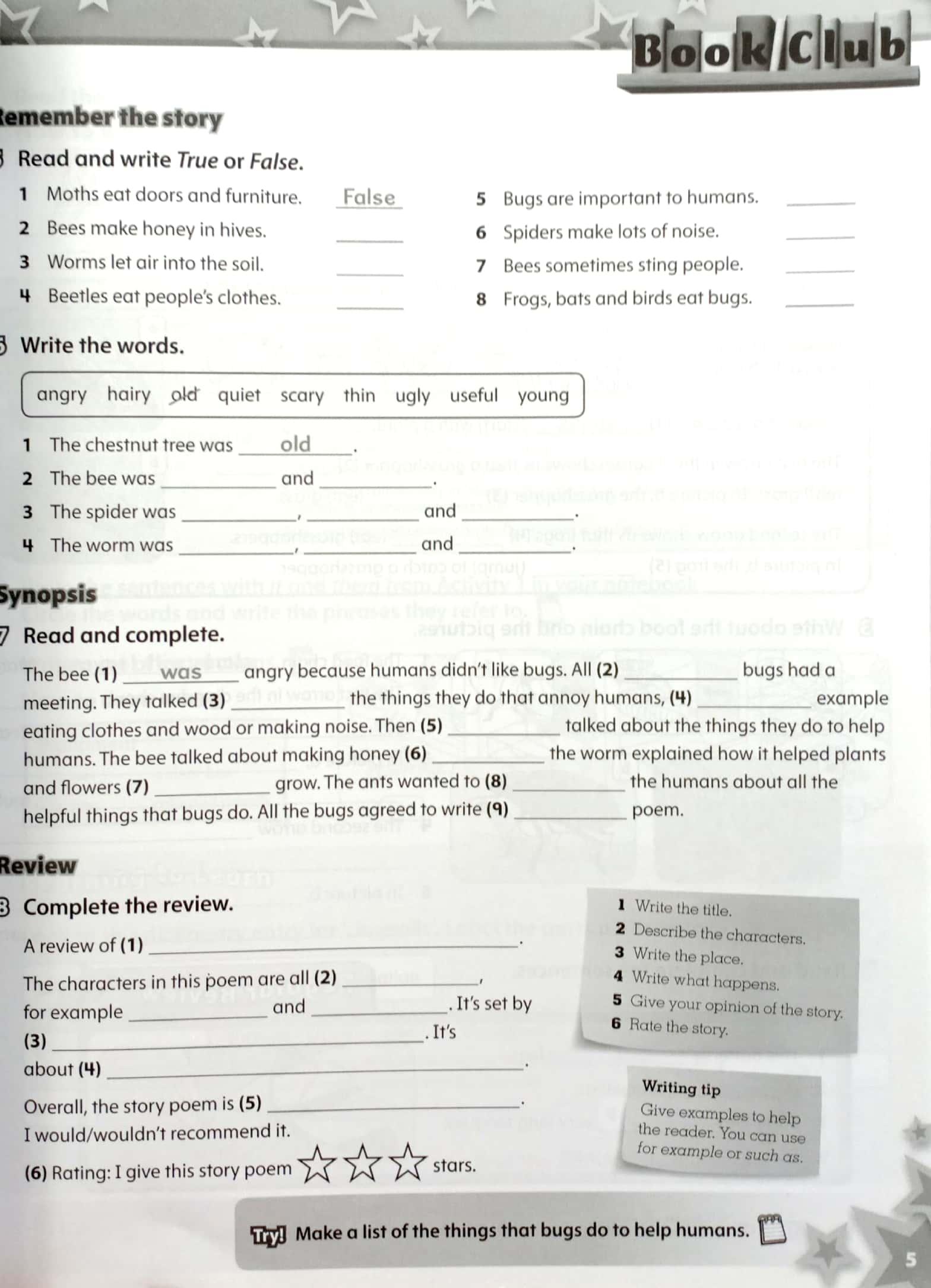 Starlight: Level 5: Workbook