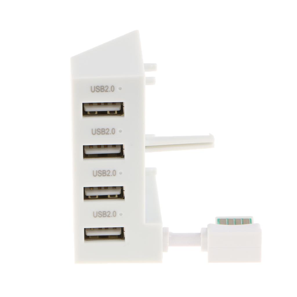4 Port USB Extender Splitter Adapter Converter HUB for One Slim Console